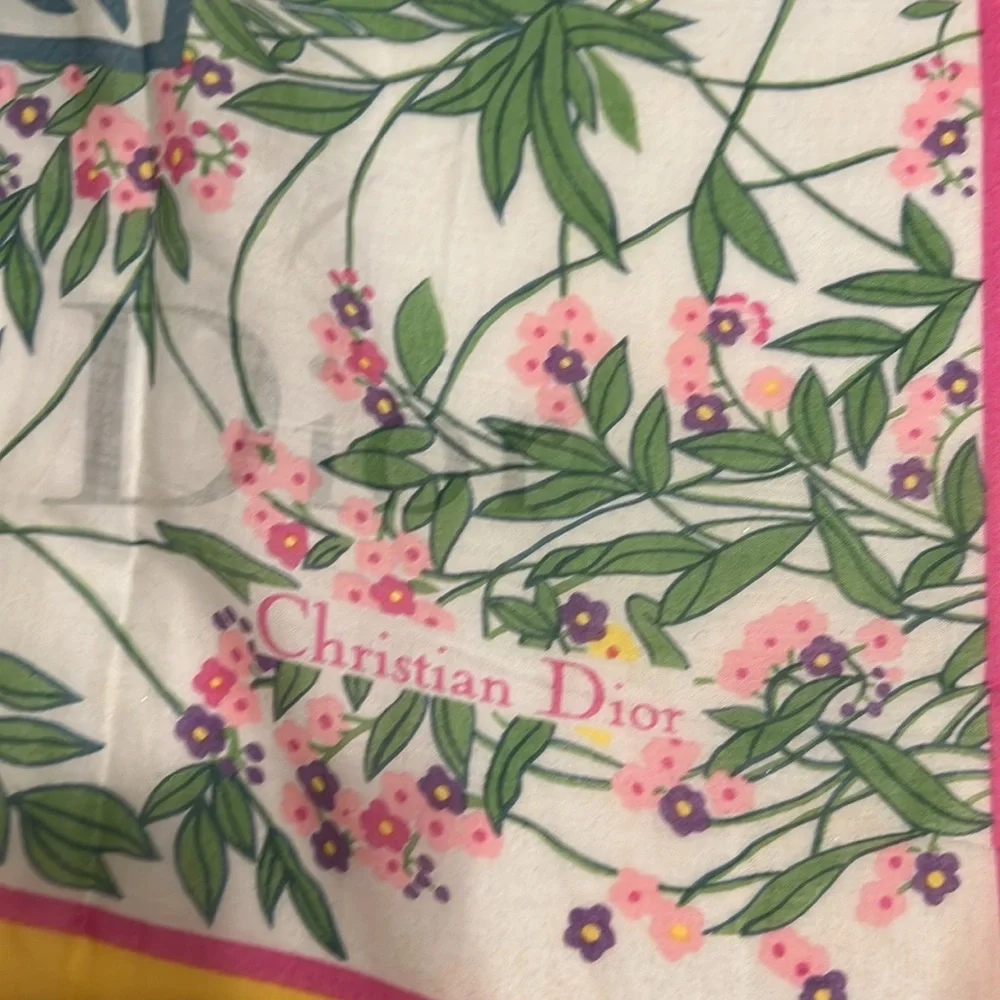 Christian Dior large scarf